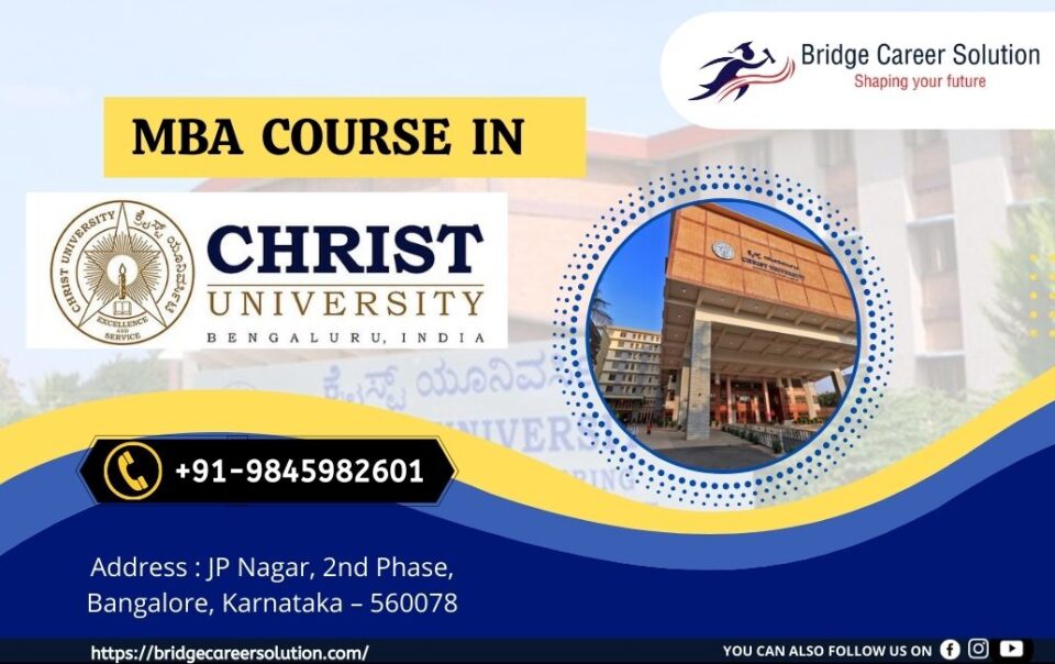 MBA Course in Christ University