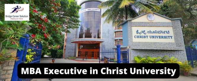 Direct Admission in MBA Executive in Christ University